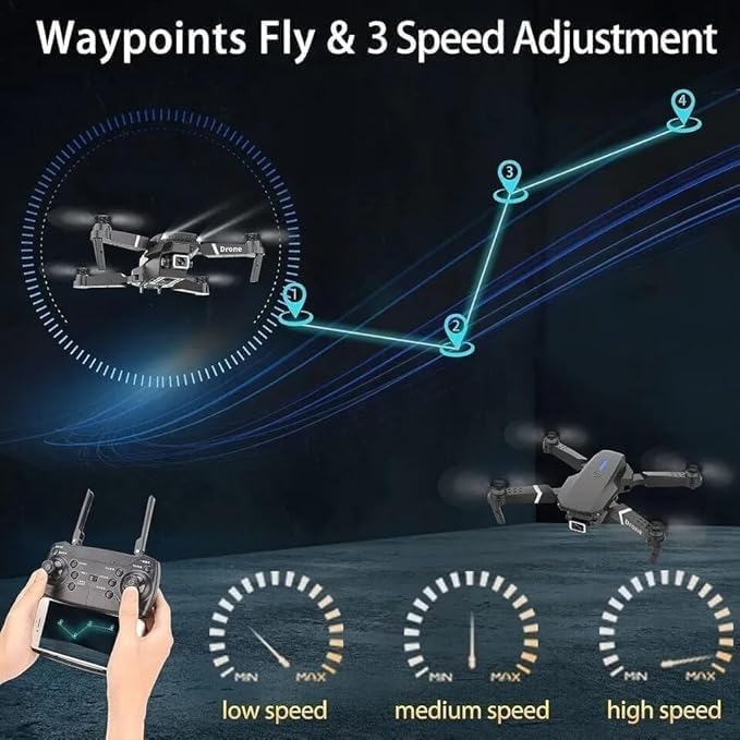 E99 Drone Camera Bundle Offer 2x1