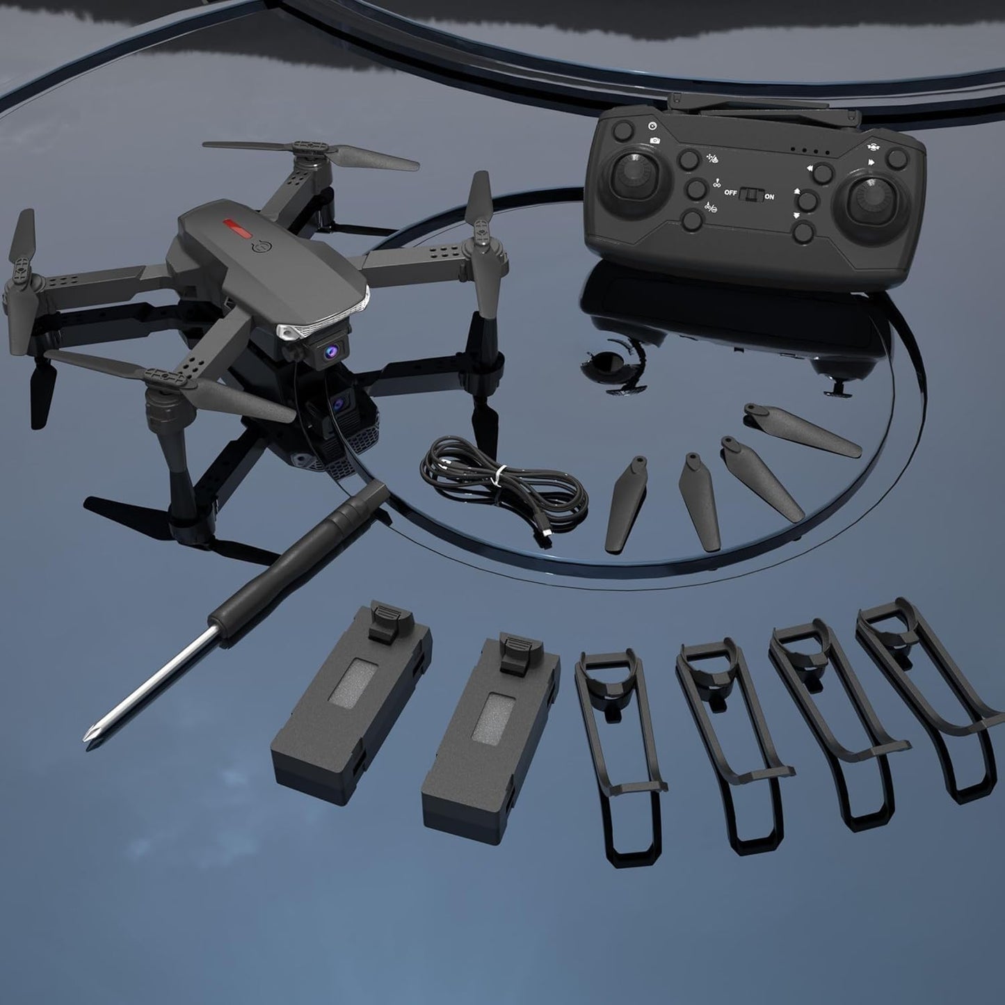 E99 Drone Camera Bundle Offer 2x1