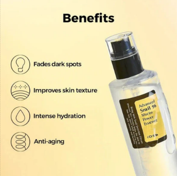 COSRX Advance Snail 96 Mucin Power Essence: Ultimate Hydration & Repair 100ml