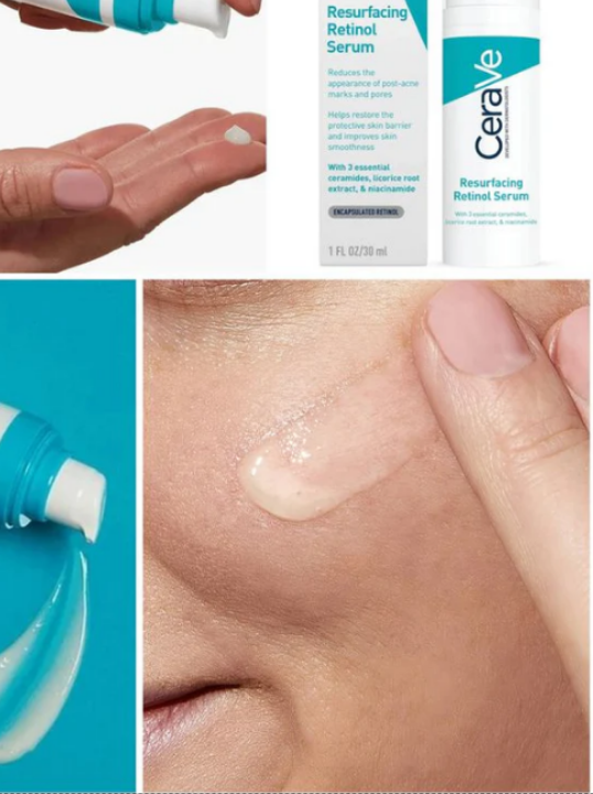 Cerave Resurfacing Retinol Serum Smooth & Revitalize Your Skin