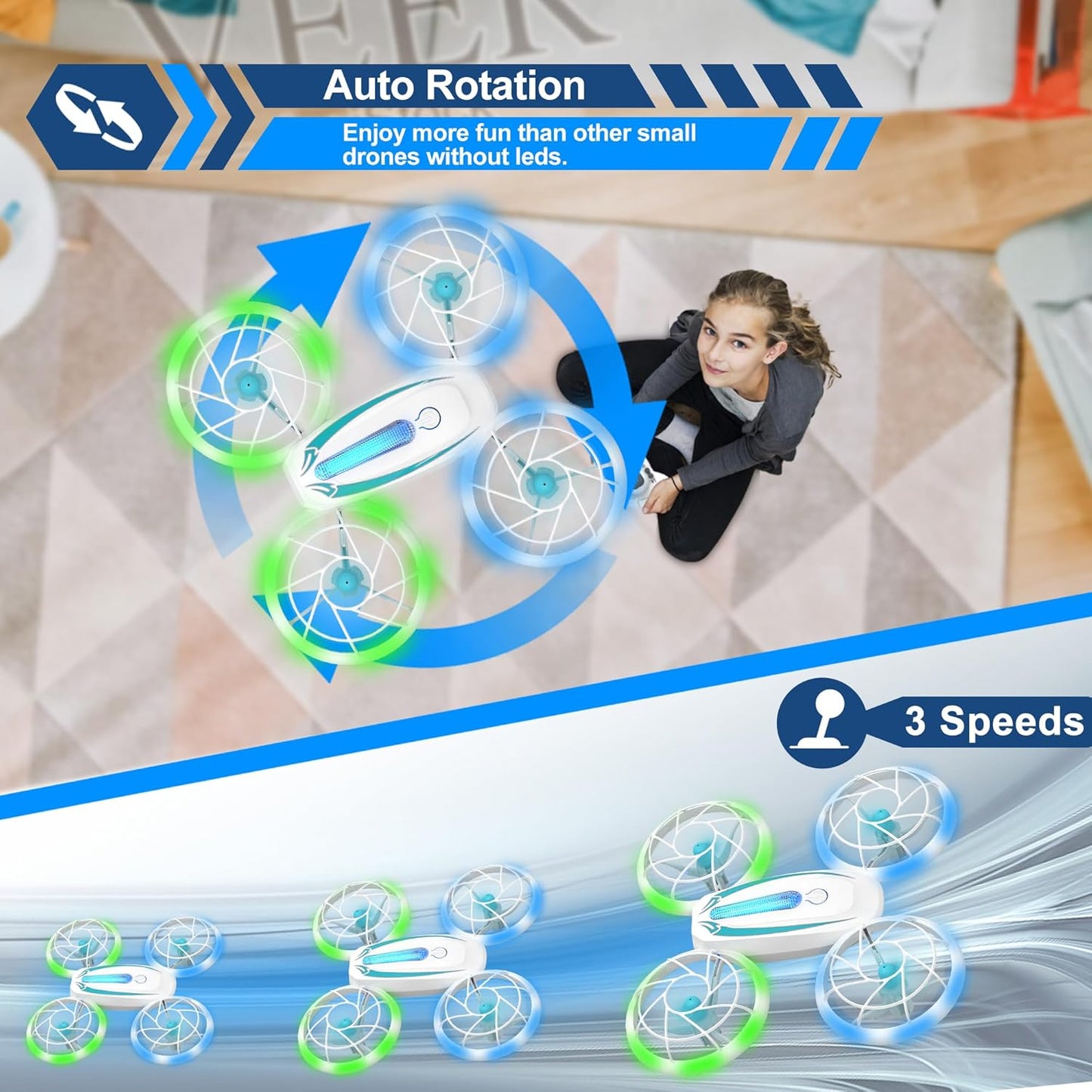Wipkviey T18 Mini Drone for Kids