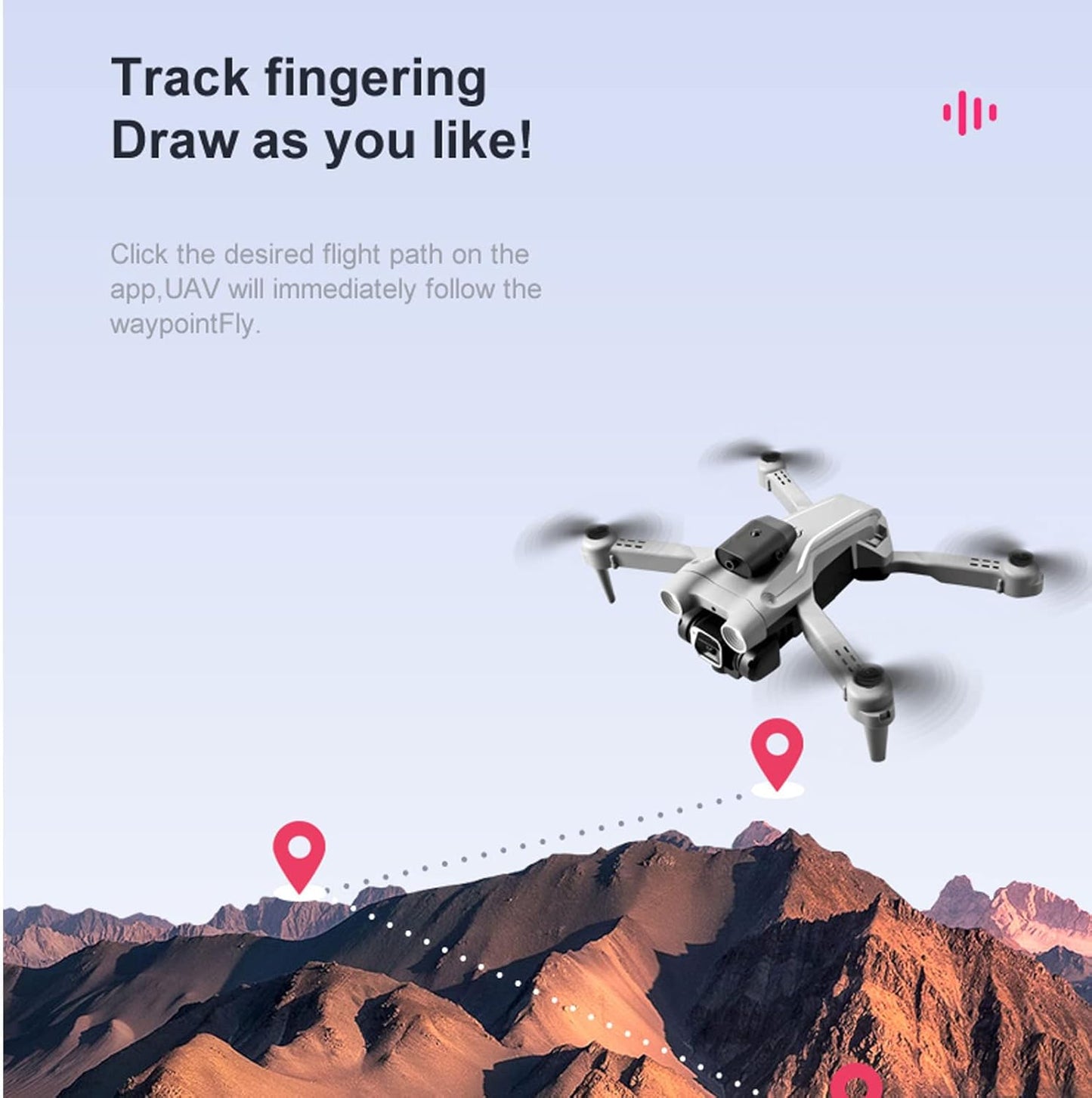 banapoy Mini Drone with 4K Camera