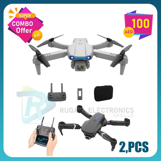 E99 Drone Camera Bundle Offer 2x1