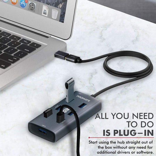 Promate 7 Port USB 3.0 Hub
