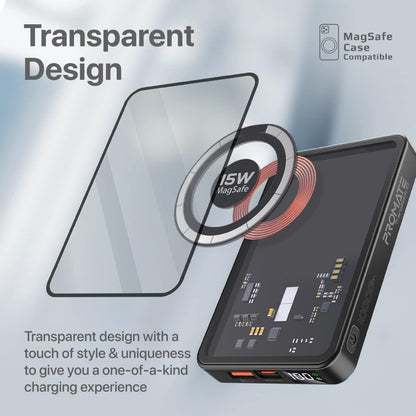 Promate iPhone 15 Magnetic Wireless Power Bank