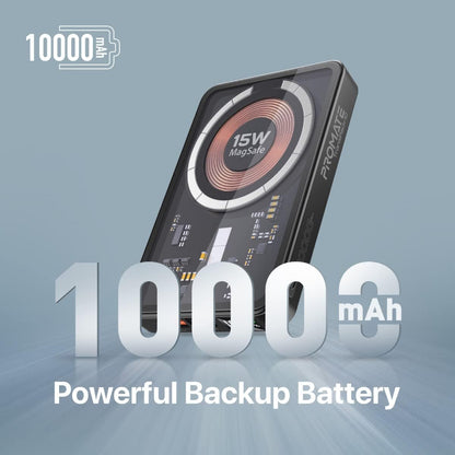 Promate iPhone 15 Magnetic Wireless Power Bank