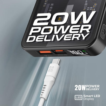 Promate iPhone 15 Magnetic Wireless Power Bank