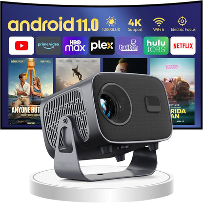 WTONISY LED Projector [ Android 11.0/Electric focus]