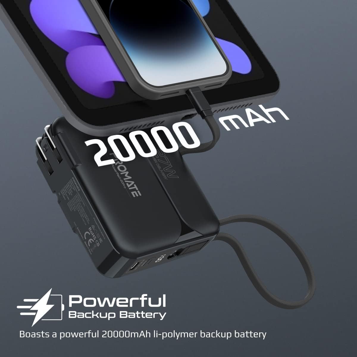 Promate iPhone 15 Power Bank