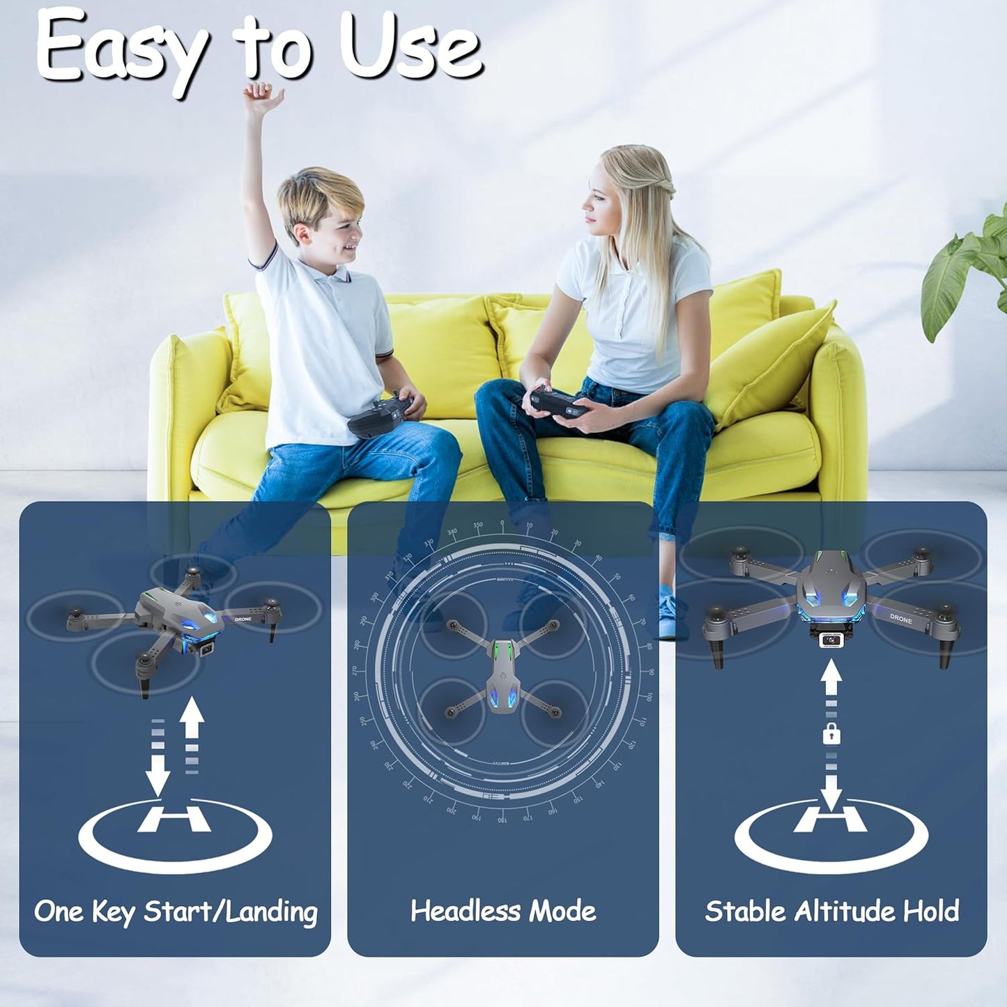 Wipkviey T28 Drone with Camera