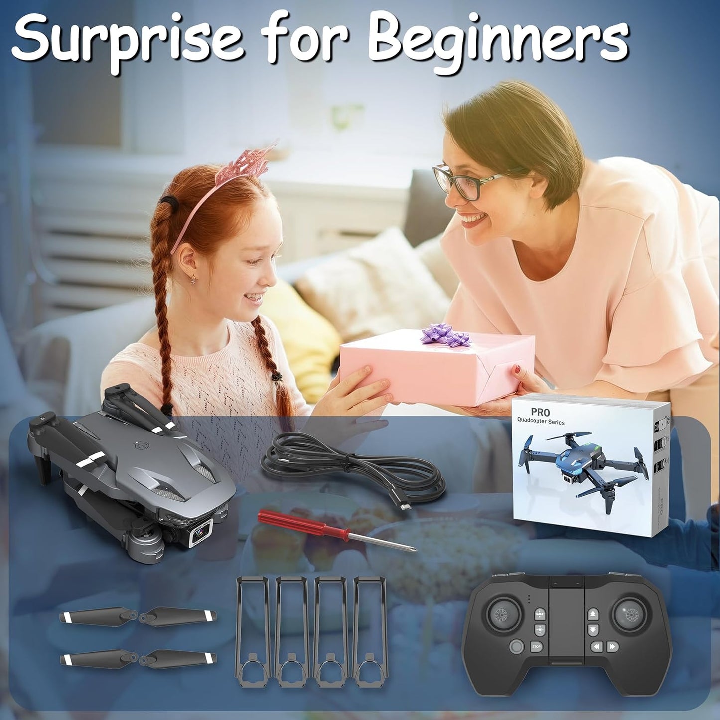 Wipkviey T28 Drone with Camera