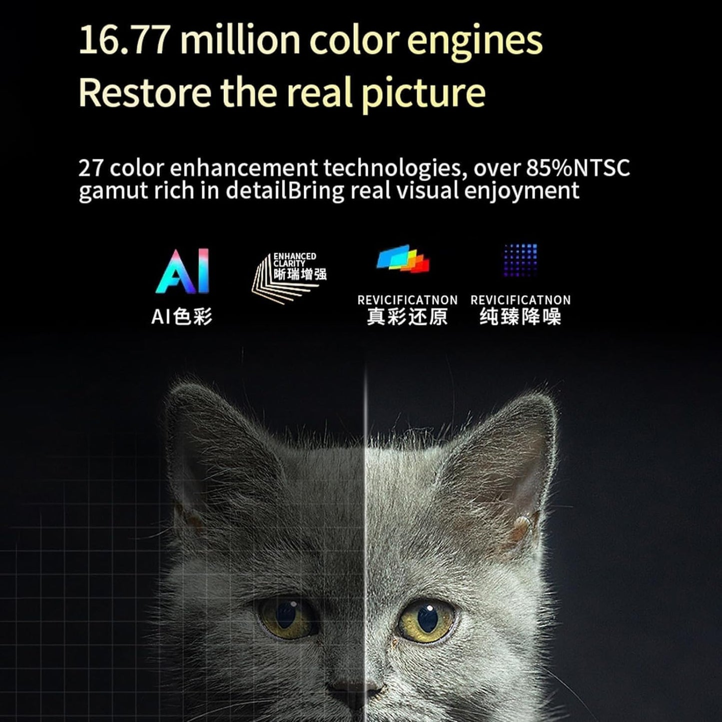 YOMYM Projector,1080P 5G