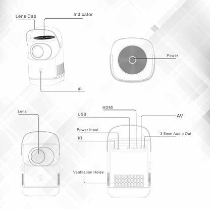 Maxwell Phantom Projector Supports 4k