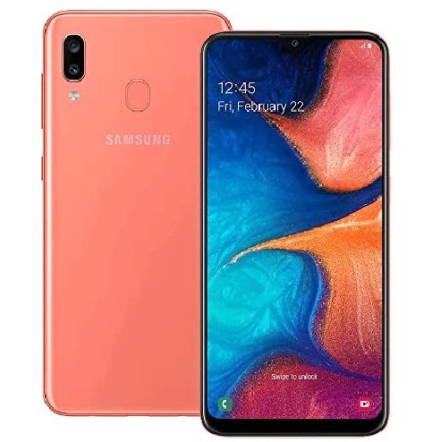 Samsung Galaxy A20 32GB Single Sim Coral Orange