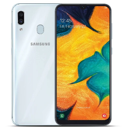 Samsung Galaxy A30 Dual Sim White
