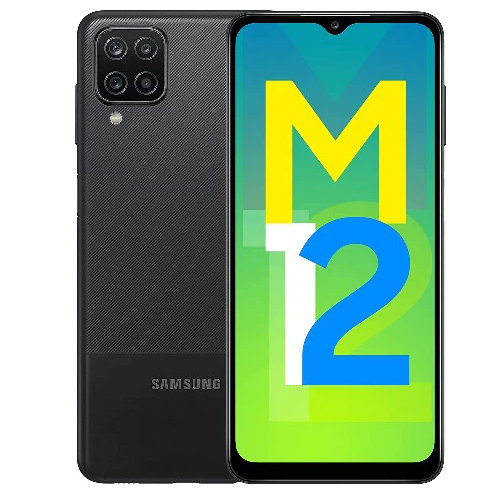 Samsung Galaxy M12 LTE Dual SIM Smartphone, 64GB Storage and 4GB RAM (UAE Version), Black Brand New