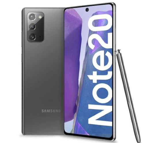 Samsung Galaxy Note 20 5G Single Sim 8GB RAM, 128GB Mystic Gray