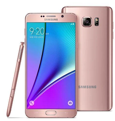 Samsung Galaxy Note 5 Rose Gold