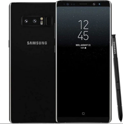 Samsung Galaxy Note 8 256GB 6GB RAM Dual Sim 4G LTE Midnight Black