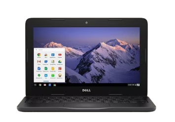 DELL Renewed - Chromebook 3180 (2017) With 11.6-Inch Display, Intel Celeron N3060 Processor/6th Gen/2GB RAM/16GB SSD/Intel HD Graphics 400 English Black
